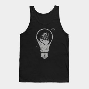 Light Bulb - Sail Ship Tank Top